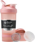 BlenderBottle Shaker Bottle with Pill Organizer and Storage for Protein Powder, ... - Image 2