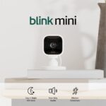 Blink Mini - Compact indoor plug-in smart security camera, 1080p HD video, night... - Image 2