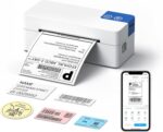 Bluetooth Thermal Shipping Label Printer, 4x6 Portable Thermal Printer, Compatib... - Image 2