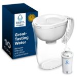 Brita Large 10-Cup Water Filter Pitcher, WQA NSF/ANSI Certified, Removes Chlorin... - Image 2