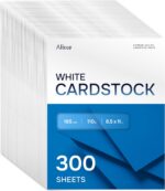 Cardstock Paper | 300 Pack, White Card Stock Printer Paper 8.5 x11, Heavyweight ... - Image 2