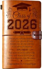 Class of 2026 Graduation Gifts Leather Journal | 2026 Graduation Gifor Her Him R... - Image 2