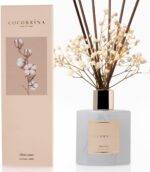 Cocorrína Reed Diffuser Set, Clean Linen 6.7 fl oz Scented Diffuser with Sticks ... - Image 2
