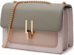Color-Block Crossbody Bags for Women Leather Cross Body Purses Cute Designer Han... - Image 2