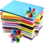 Colored Paper 100 Sheets, Construction A4 Copy Paper for Craft Art Drawing | 70g... - Image 2