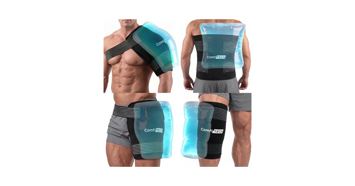 ComfiTECH Reusable Multipurpose Ice-Pack with Adjustable Straps only $9.99