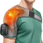 Cordless Shoulder Heating Pad, Shoulder Massager for Pain Relief Deep Tissue, He... - Image 2