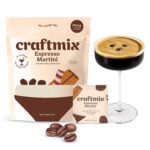 Craftmix Espresso Martini Cocktail & Mocktail Drink Mixer, Skinny Mixes - Water ... - Image 2