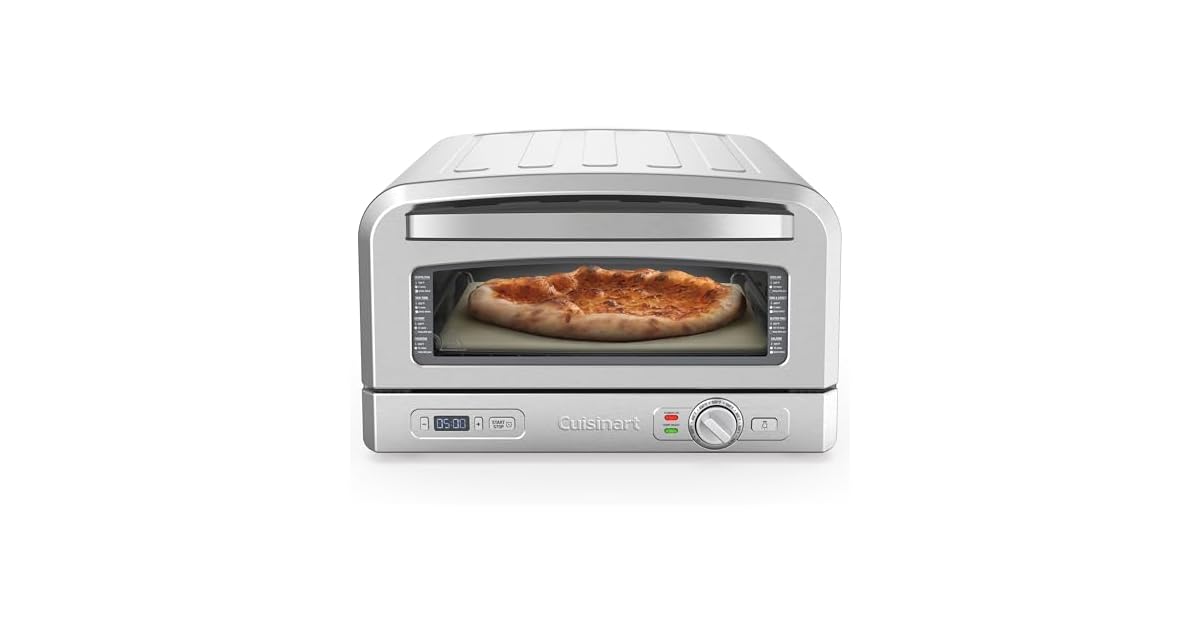 Cuisinart 0.6 Cu Ft Electric Indoor Pizza Oven with Accessories only $99.99
