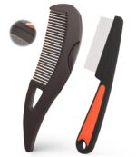 Dandruff Comb Removal 2PC Hollow Fine Tooth Scalp Detox Hair Care Tool | Build U... - Image 2