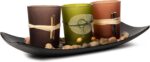 Dawhud Direct Decorative Votive Candle Holders, Vintage Decor Flameless Candlesc... - Image 2
