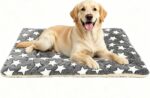Dog Bed mat Pet mat Dog Box mat Machine Washable Grey (33x23x1.5in) - Image 2