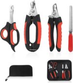 Dog Nail Clippers Trimmer Set, Quick Safety Guard to Avoid Over-Cutting, Stainle... - Image 2