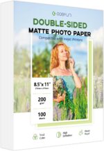 Double Sided Matte Photo Paper 8.5 x 11, Goefun 200GSM/54LB Presentation Paper f... - Image 2