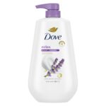 Dove 24hr Lotion Body Wash Relax Lavender Oil & Chamomile, 30.6 oz | Hydrating b... - Image 2