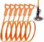 Drain Clog Remover, 25-Inch Drain Hair Removal Tool, Drain Hair Remover Plumbing... - Image 2