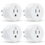 EIGHTREE Smart Plug WiFi Outlet Works with Alexa & Google Home, 15A, 4-Pack | Sm... - Image 2