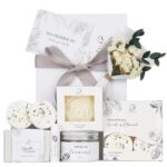 EXTALOW Spa Gifts for Women Bath and Body Gift Baskets Bridal Shower Gifts Cocon... - Image 2