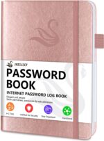Elegant Password Book with Alphabetical Tabs - Hardcover Password Book for Inter... - Image 2