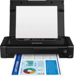 Epson Workforce WF-110 Wireless Color Mobile Printer,White, Small,Black - Image 2