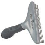 FURminator Dog/Cat Grooming Rake, Grooming Tool, Removes Loose Hair and Tangles,... - Image 2