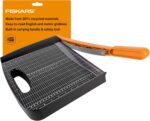 Fiskars Recycled Bypass Guillotine Paper Cutter, 12" Cut Length, Self-Sharpening... - Image 2
