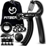 FitBeast Grip Strengthener Forearm Strengthener Hand Grips Strengthener Kit - 5 ... - Image 2