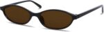 GUVIVI Retro Oval Sunglasses for Women Chic Cat Eye 90s Sunnies Lightweight Narr... - Image 2