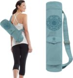 Gaiam Cargo Yoga Mat Bag, Full-Zipper Yoga Mat Carrier with Adjustable Strap, Fr... - Image 2