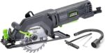 Genesis Mini Circular Saw 4.0 Amp 4-1/2" with 24T Carbide-Tipped Blade, Rip Guid... - Image 2