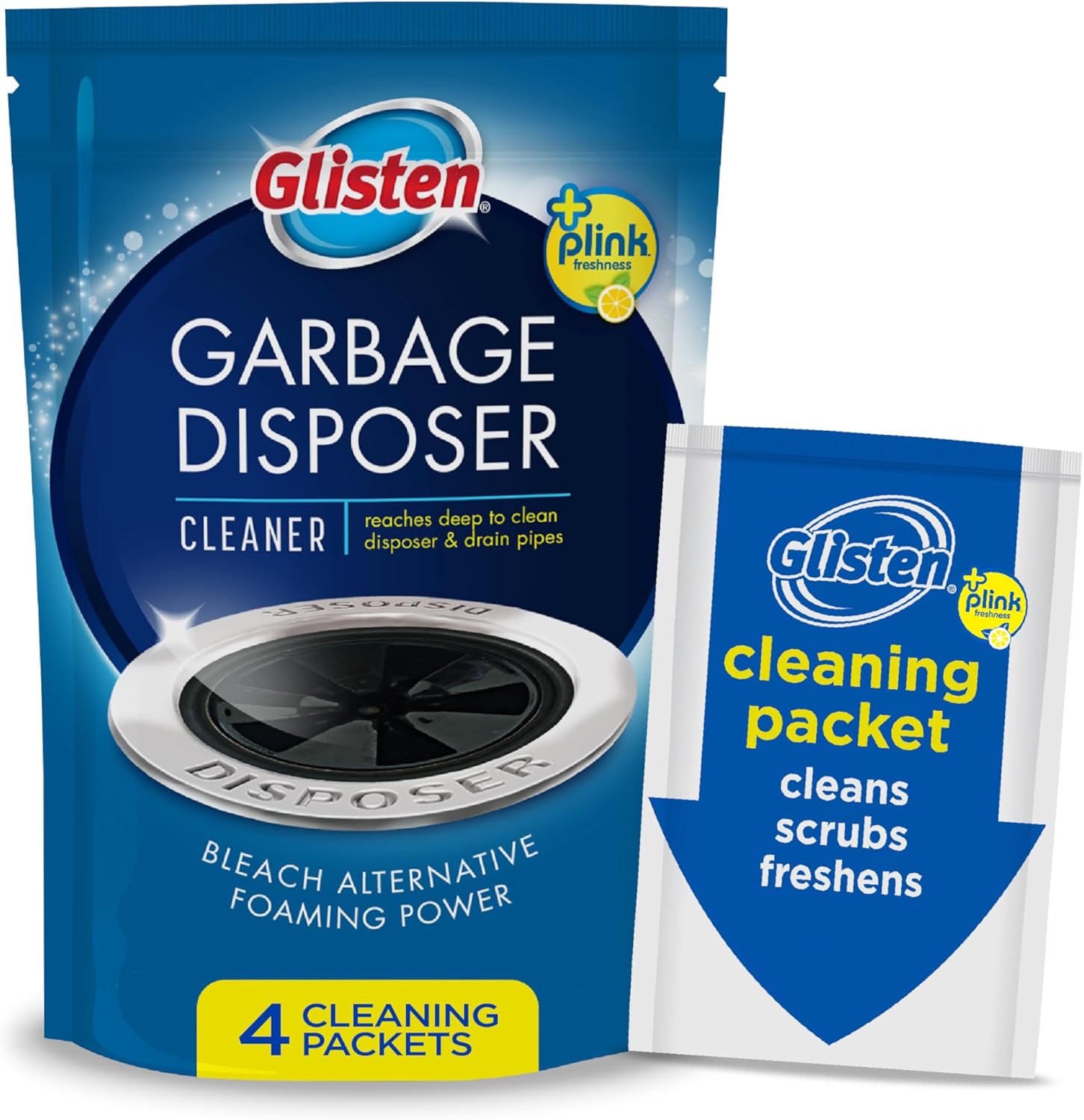 Glisten Garbage Disposer Cleaner and Freshener, Sink Disposal Odor Eliminator wi... - Image 2