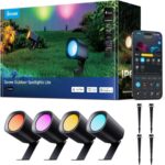 Govee Outdoor Spotlights Lite 4 pack, IP67 Waterproof Spotlights, Landscape Ligh... - Image 2