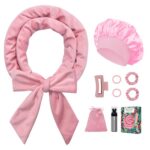 Gwabee No Heat Overnight Curl Headband, 70" Soft Ribbon Curl Wrap for Long Hair ... - Image 2