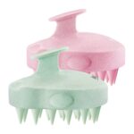 HEETA Scalp Massager 2 Pack for Hair Growth, Soft Silicone Bristles to Remove Da... - Image 2