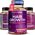 Hair Growth Vitamins for Women | Biotin 10,000mcg, Collagen, Patented OptiMSM®, ... - Image 2