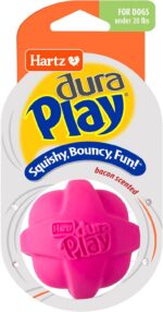 Hartz DuraPlay Bacon Scented Dog Toys, Small (Assorted Color) - Image 2