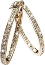 Haul Store Clearance 14K Gold Hoop Earrings for Women Clearance Items+Haul Store... - Image 2
