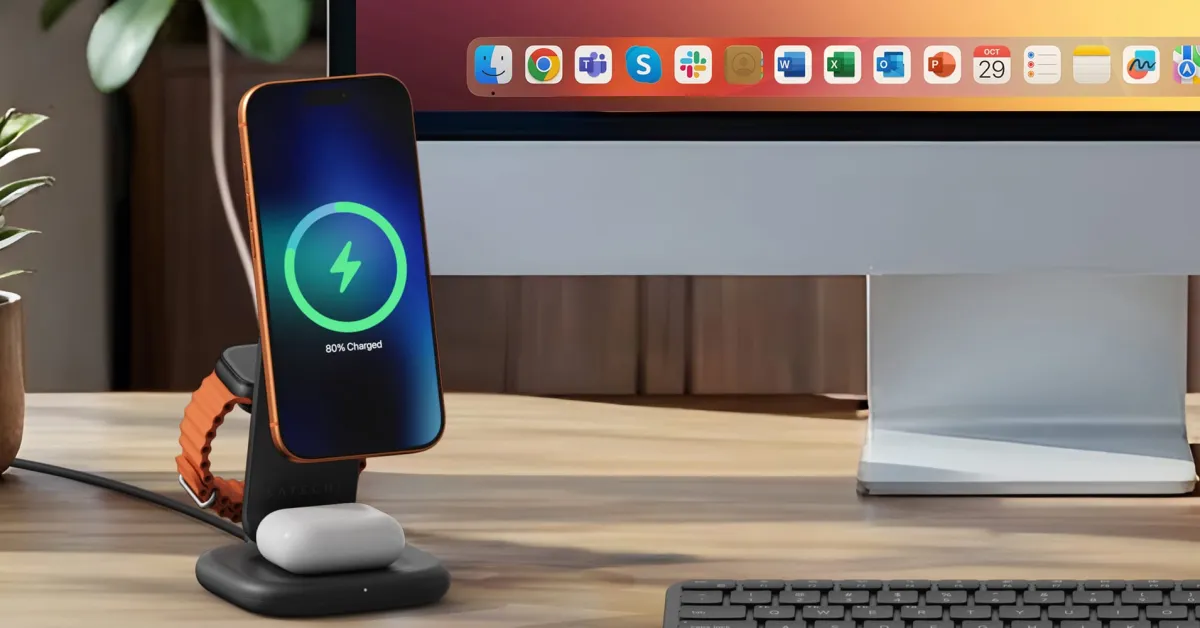 Heads up! Satechi's 25W Space Black metal 3-in-1 MagSafe stand is one of the best, now at $78 all-time low (40% off)
