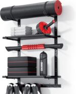 Home Gym Storage Shelf Only, Adjustable Gym Equipment Organizer Wall Mounted wit... - Image 2