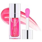 Hydrating Lip Glow Oil, Moisturizing Lip Glow Oil, Lip Plumper Gloss, Transparen... - Image 2