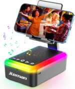 JTEMAN Gifts for Men Women, Cell Phone Stand with Bluetooth Speaker and Light, P... - Image 2