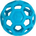 JW Pet Hol-ee Roller Dog Toy Puzzle Ball, Natural Rubber, Small (3 Inch Diameter... - Image 2