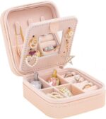 KElofoN Travel jewelry case Travel jewelry box Travel Jewelry Organizer Small bo... - Image 2