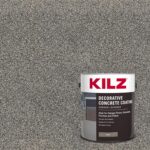 KILZ Decorative Slip-Resistant Concrete Coating, Gray, 1 Gallon - Image 2