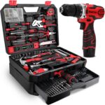 KingTool 276-Piece Tool Set Kit - Tool kit with 12V Cordless Power Drill Driver ... - Image 2