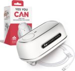 Kitchen Mama Orbit One Rechargeable Electric Can Opener, White | Hands-free, USB... - Image 2