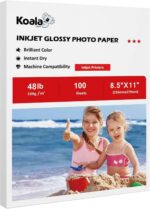 Koala Glossy Inkjet Photo Paper 8.5X11 Inches 48lb 100 Sheets Professional Gloss... - Image 2