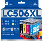 LC506XL LC506 Ink Cartridges for Brother Printer LC 506 XL 506XL LC506XL Inks Ca... - Image 2