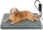 Large Pet Heating Pad, Waterproof Heated Dog Cat Bed with 11 Adjustable Temperat... - Image 2