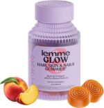Lemme Glow Collagen Gummies for Strong Nails & Healthy Skin, 30-Day Supply | Str... - Image 2